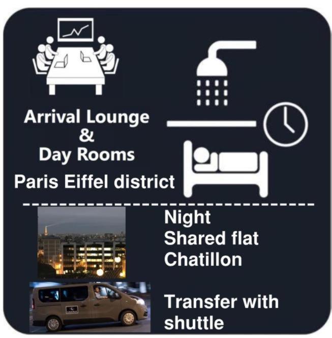 Privatunterkunft Eiffel Citea Dayroom Espace Sans Nuitee Et Partagee Chatillon Nuitee -- Repos Journee Ou Espace Travail 8-19h Proche Tour Eiffel Ou Usage Bureau A L'heure En Journee -- Nuitee Chatillon Avenue