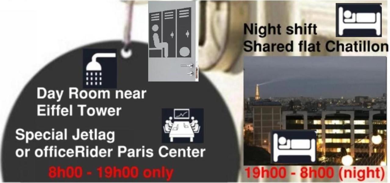 Privatunterkunft Eiffel Citea Dayroom Espace Sans Nuitee Et Partagee Chatillon Nuitee -- Repos Journee Ou Espace Travail 8-19h Proche Tour Eiffel Ou Usage Bureau A L'heure En Journee -- Nuitee Chatillon Avenue *
